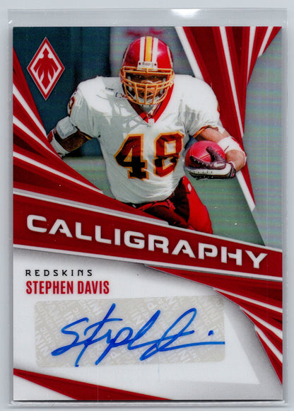 2024 Panini Phoenix #C-SDS Stephen Davis Calligraphy