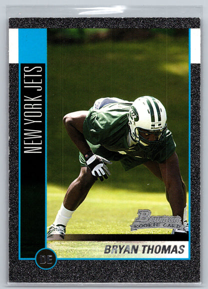 2002 Bowman #118 Bryan Thomas Silver #/250