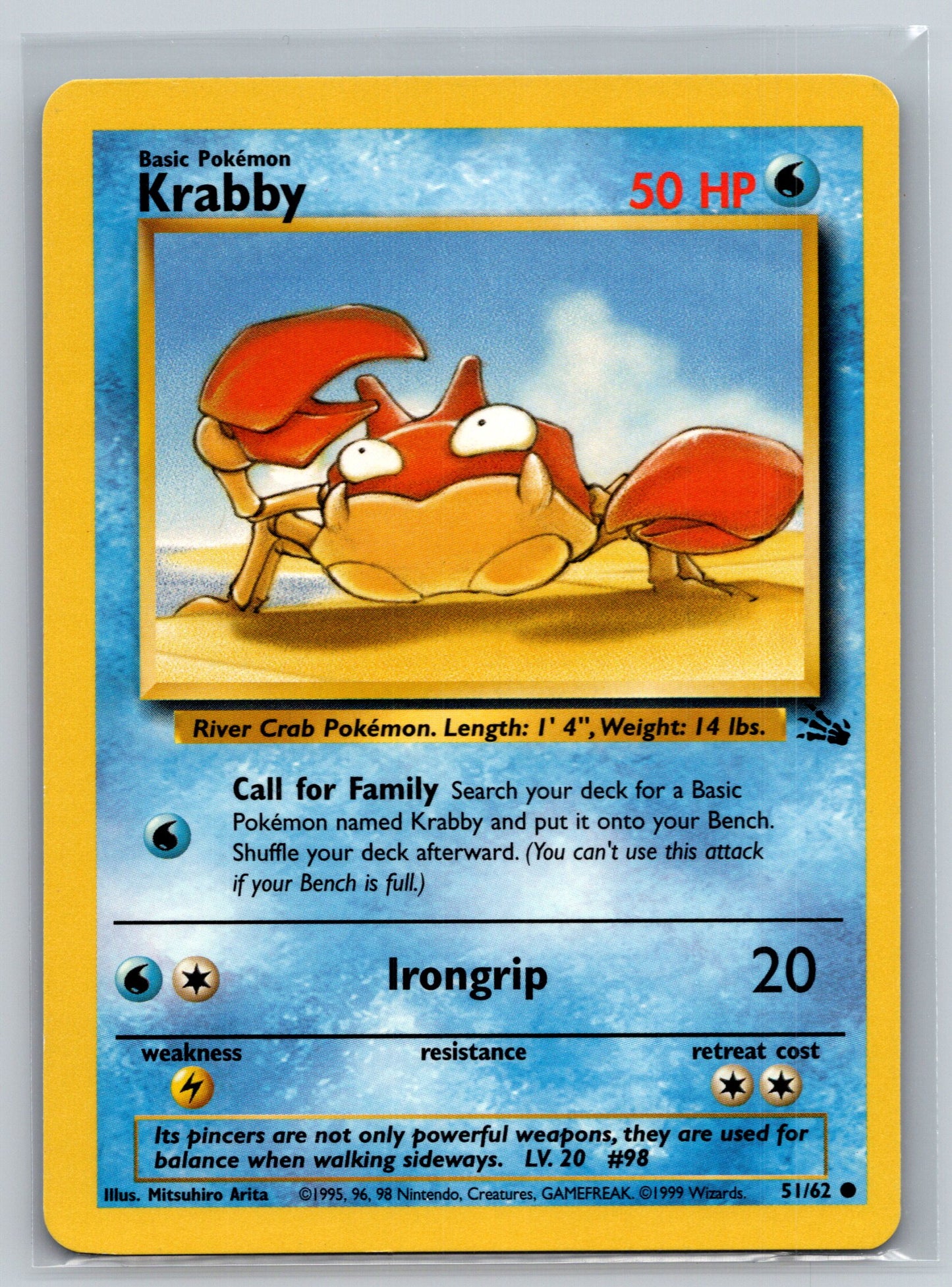 Fossil #51/62 Krabby
