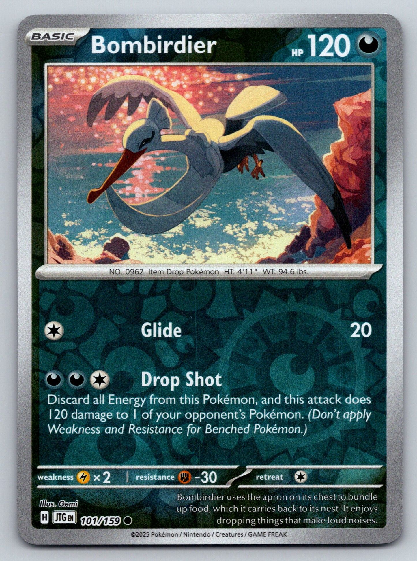SV09: Journey Together #101/159 Bombirdier reverse holo