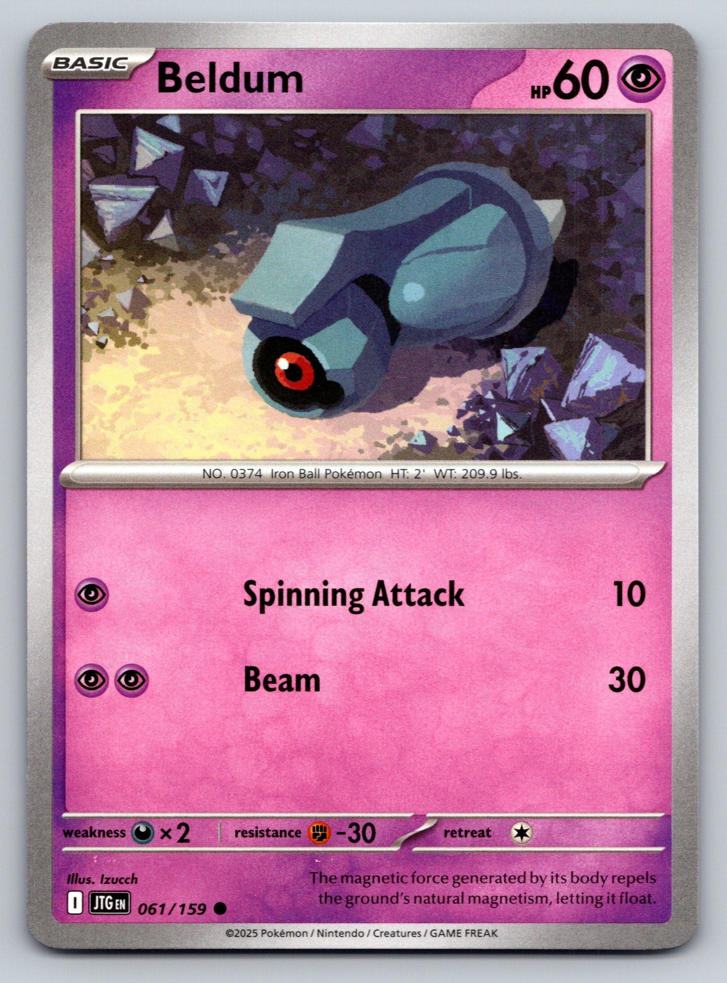 SV09: Journey Together #061/159 Beldum