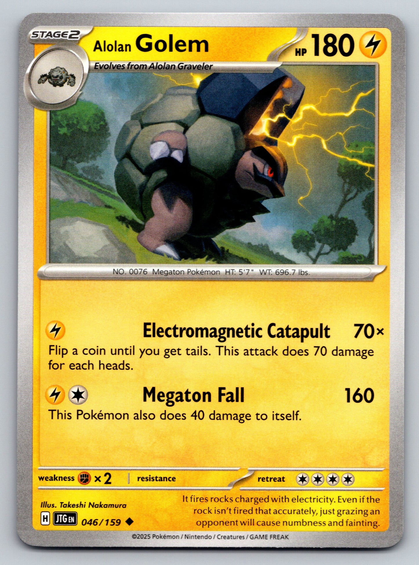 SV09: Journey Together #046/159 Alolan Golem