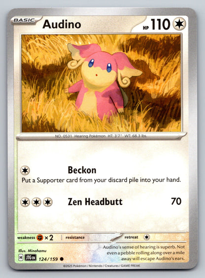 SV09: Journey Together #124/159 Audino