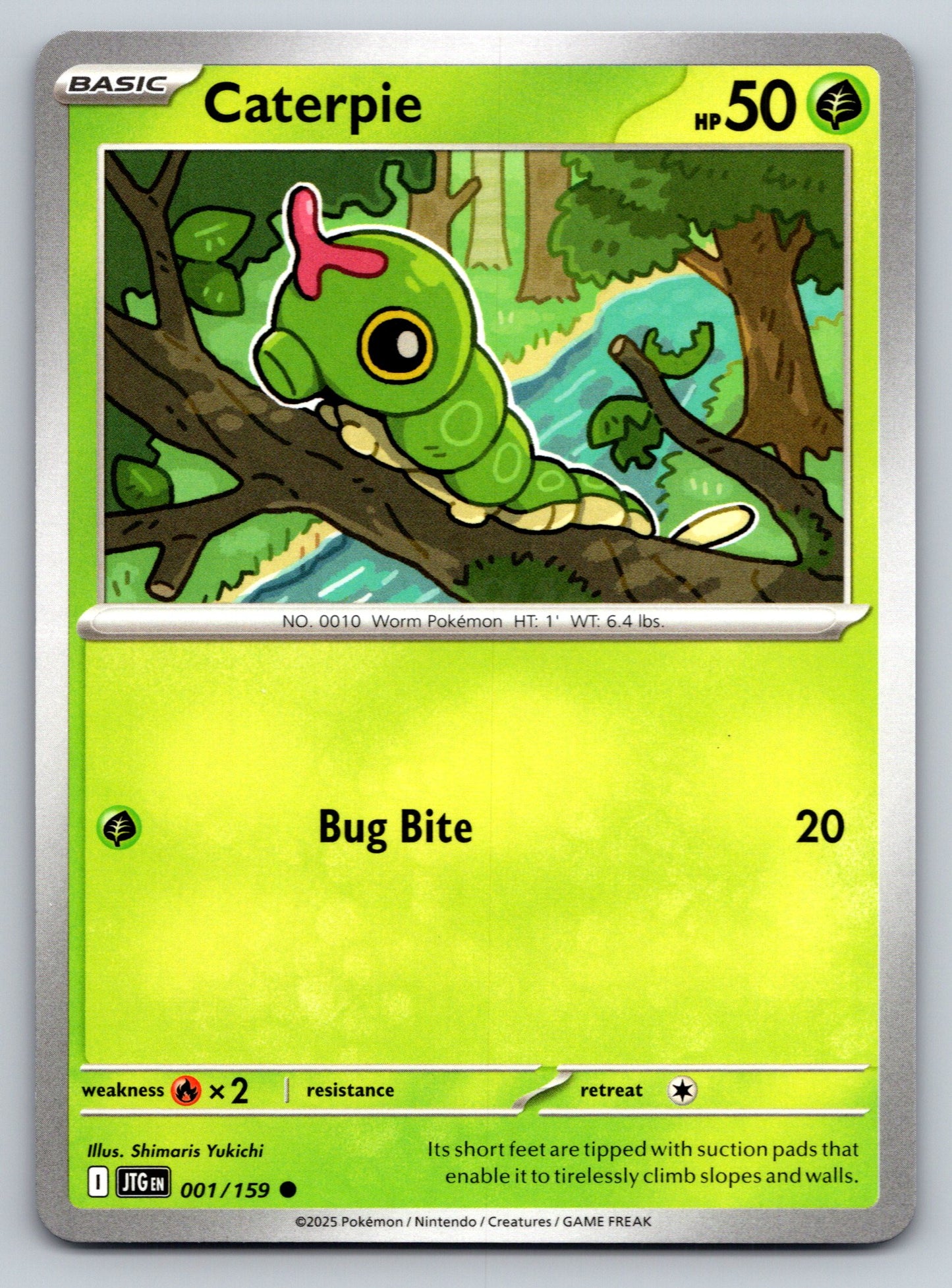 SV09: Journey Together #001/159 Caterpie