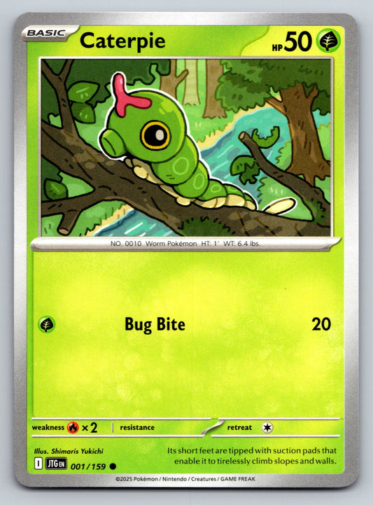 SV09: Journey Together #001/159 Caterpie