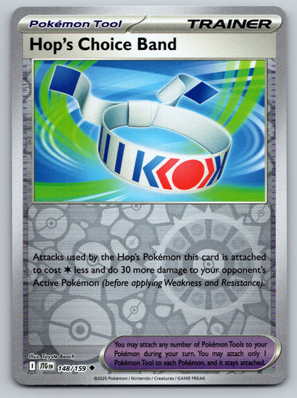 SV09: Journey Together #148/159 Hop's Choice Band Reverse Holo