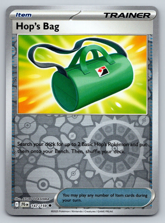 SV09: Journey Together #147/159 Hop's Bag Reverse Holo