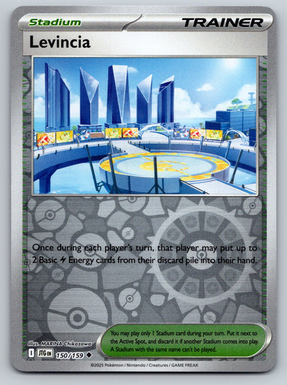 SV09: Journey Together #150/159 Levincia Reverse Holo