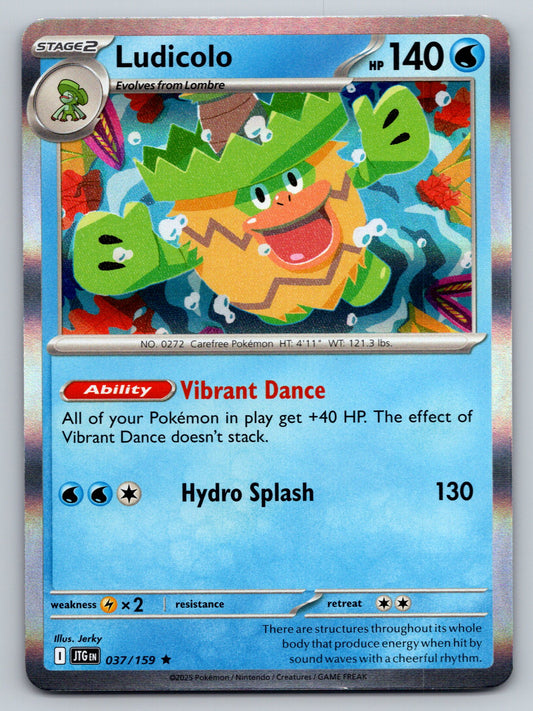SV09: Journey Together #037/159 Ludicolo holo