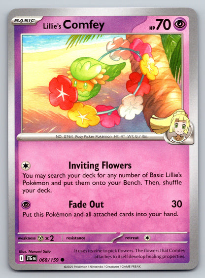 SV09: Journey Together #068/159 Lillie's Comfey