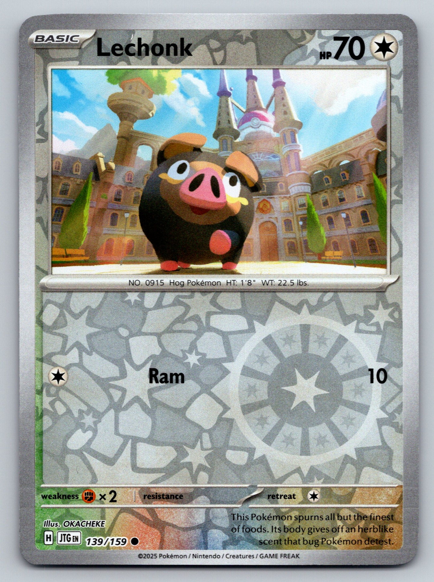 SV09: Journey Together #139/159 Lechonk Reverse Holo