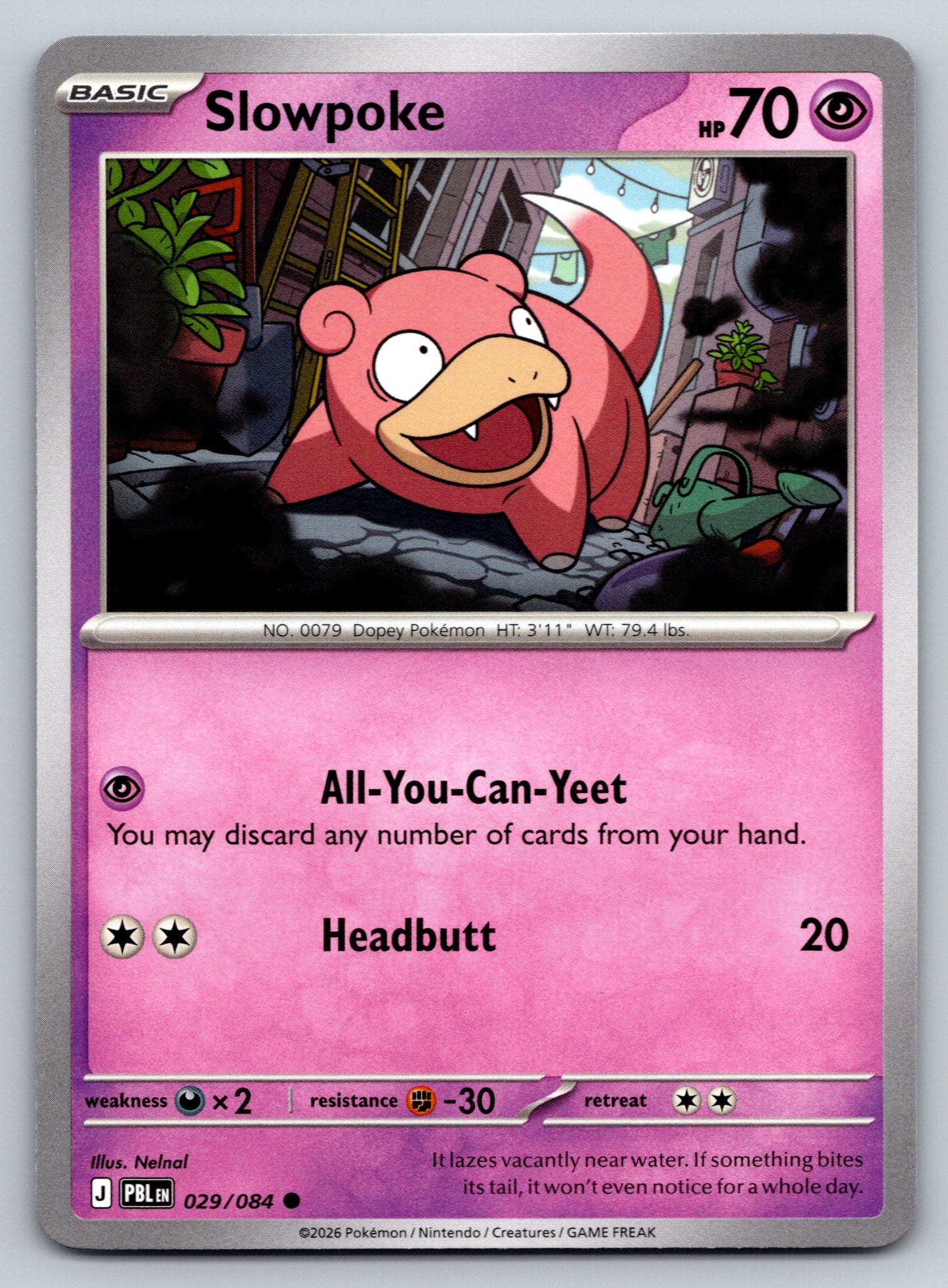 ME05: Pitch Black #029/084 Slowpoke