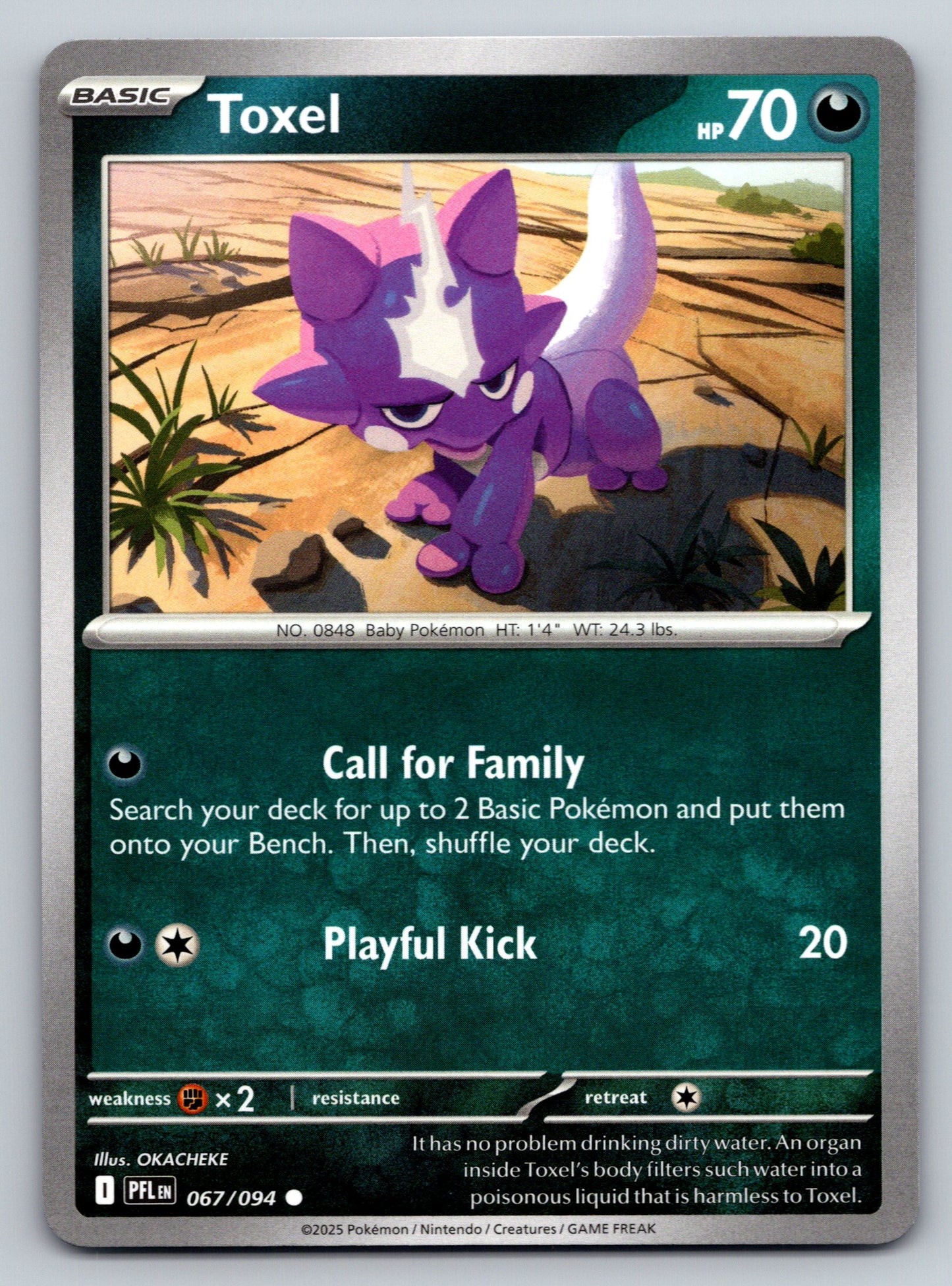 ME02: Phantasmal Flames #067/094 Toxel