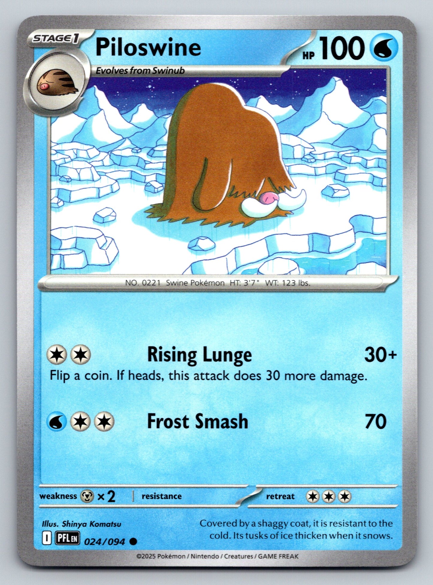 ME02: Phantasmal Flames #024/094 Piloswine