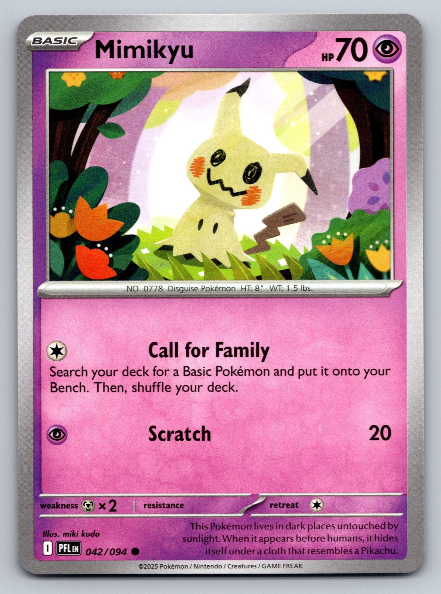 ME02: Phantasmal Flames #042/094 Mimikyu