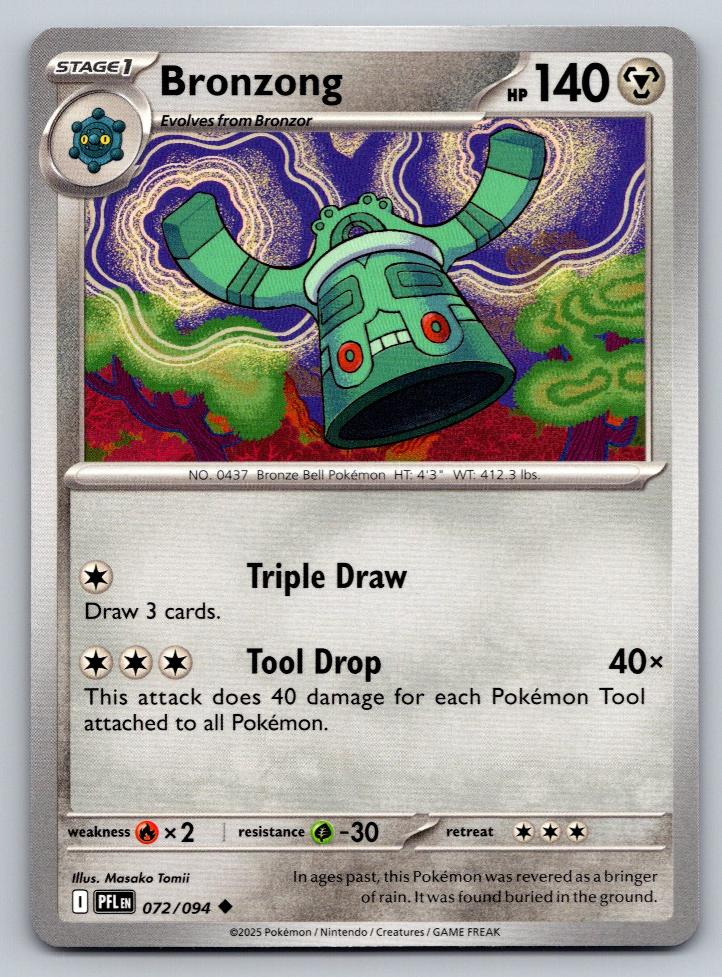 ME02: Phantasmal Flames #072/094 Bronzong