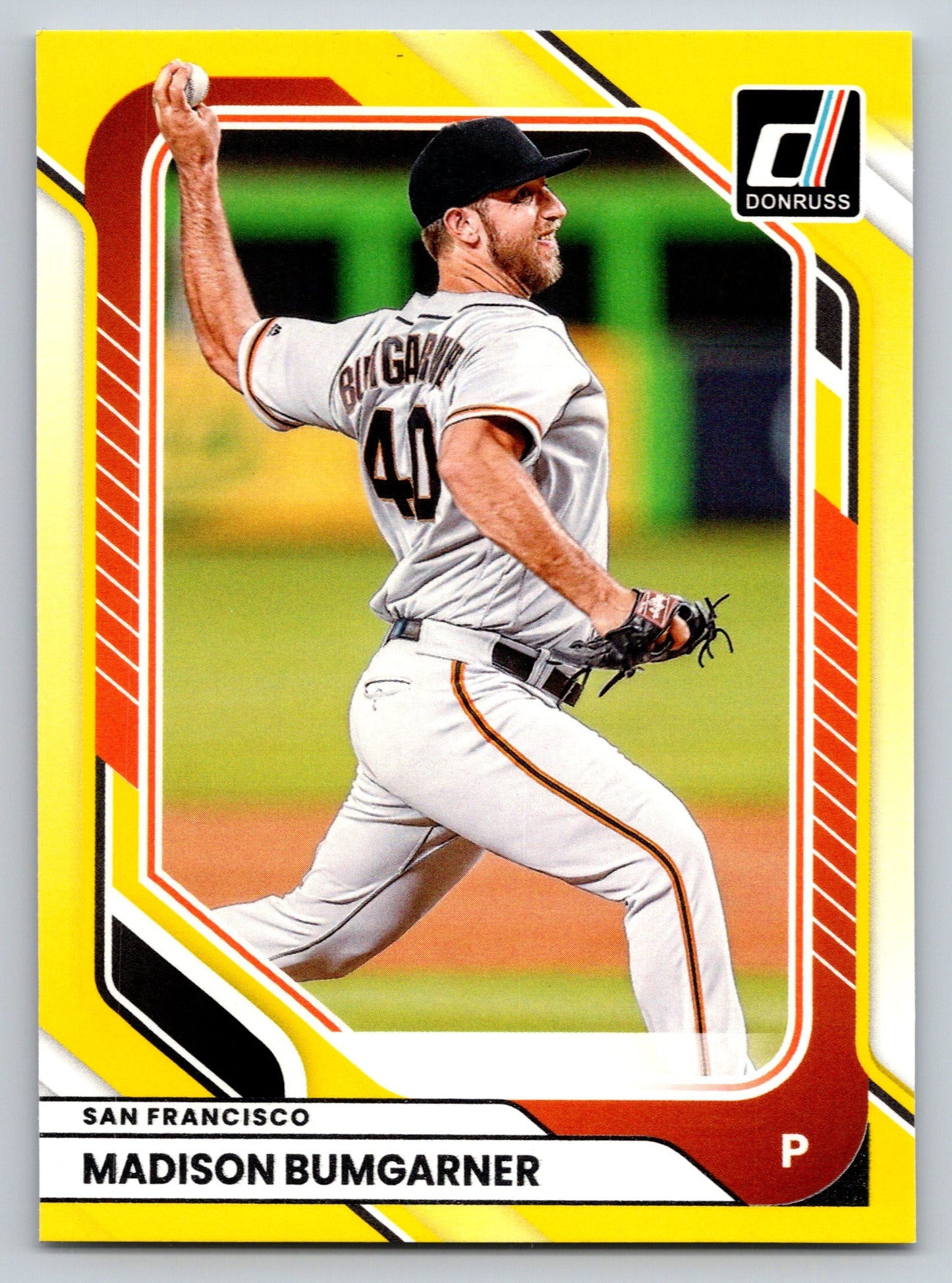 2026 Donruss #51 Madison Bumgarner Yellow Flood