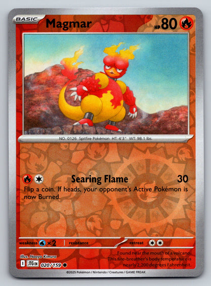 SV09: Journey Together #020/159 Magmar Reverse Holo