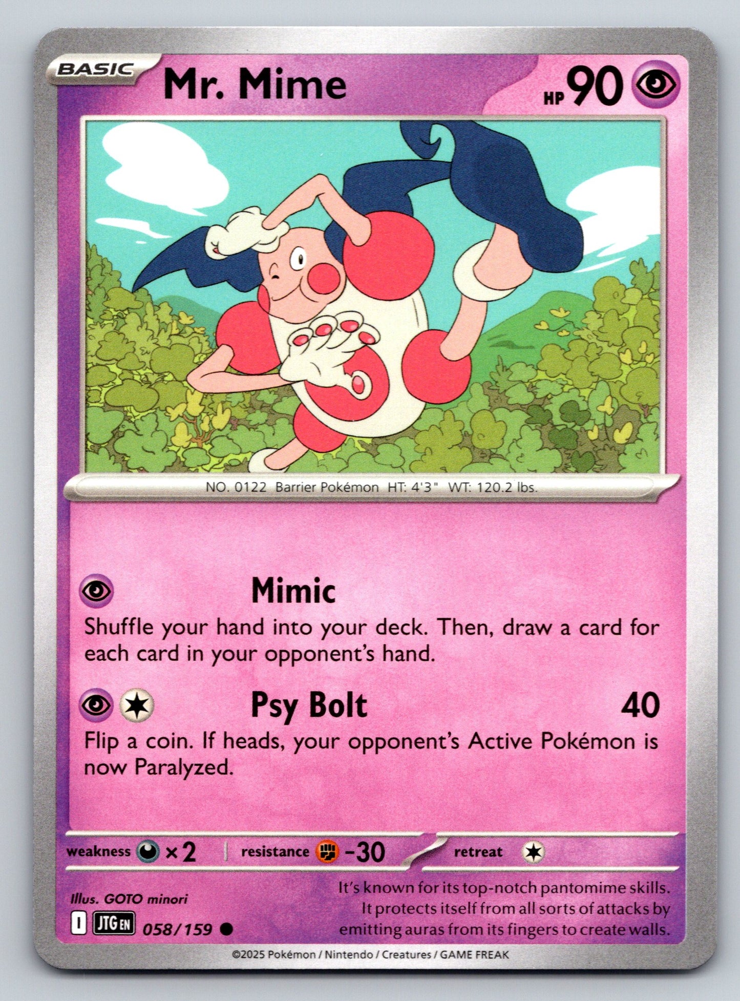 SV09: Journey Together #058/159 Mr. Mime