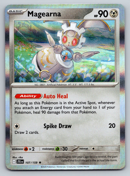 SV09: Journey Together #107/159 Magearna holo