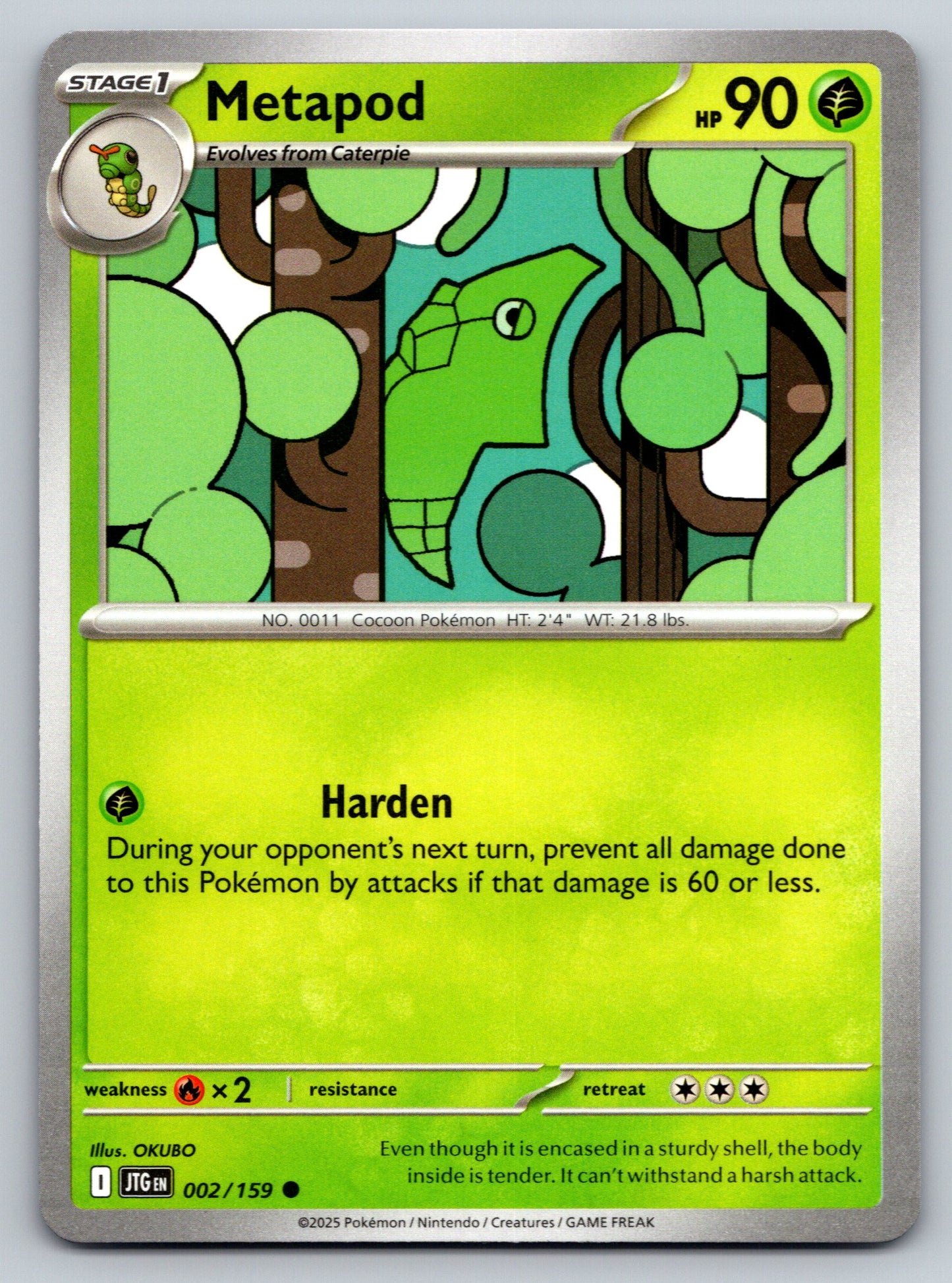 SV09: Journey Together #002/159 Metapod