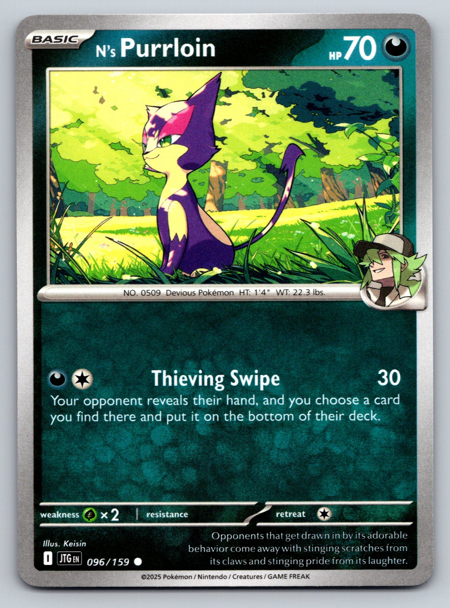 SV09: Journey Together #096/159 N's Purrloin