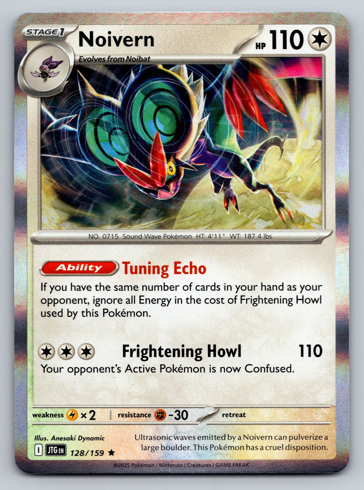 SV09: Journey Together #128/159 Noivern holo