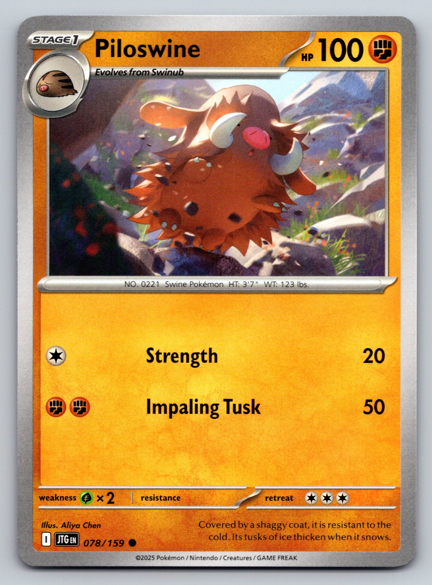 SV09: Journey Together #078/159 Piloswine