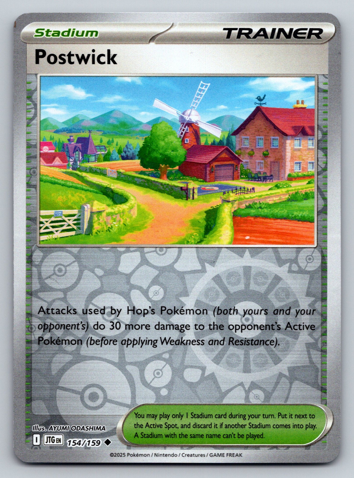SV09: Journey Together #154/159 Postwick Reverse Holo