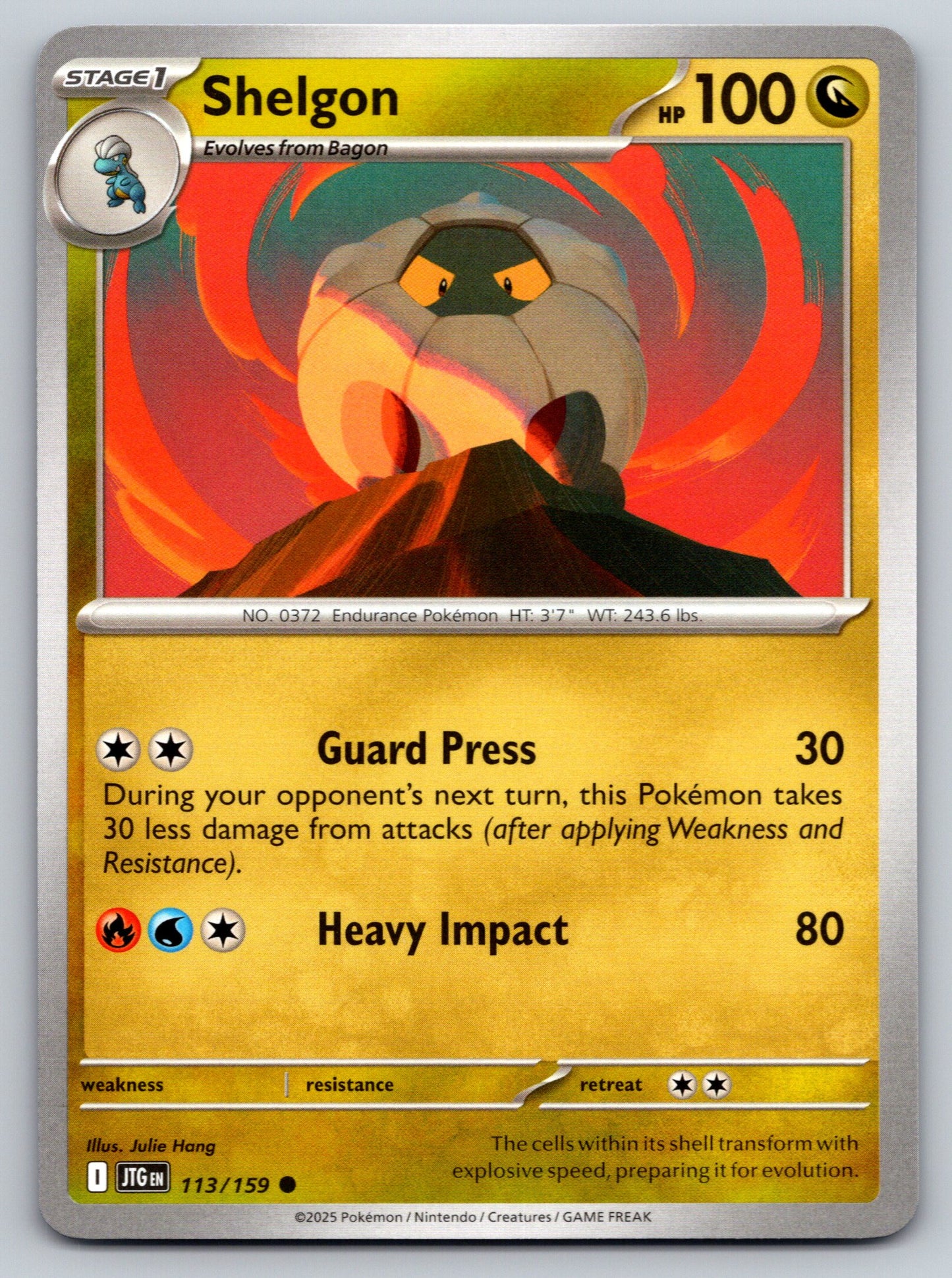 SV09: Journey Together #113/159 Shelgon