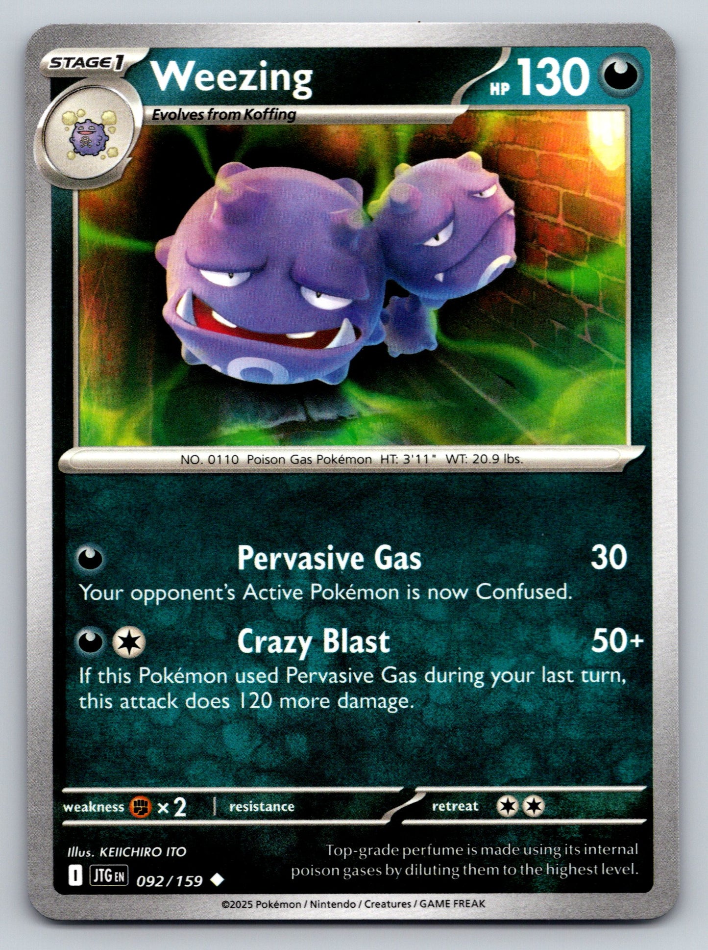 SV09: Journey Together #092/159 Weezing