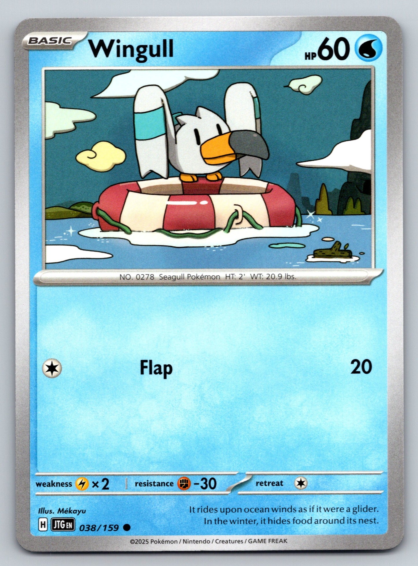 SV09: Journey Together #038/159 Wingull