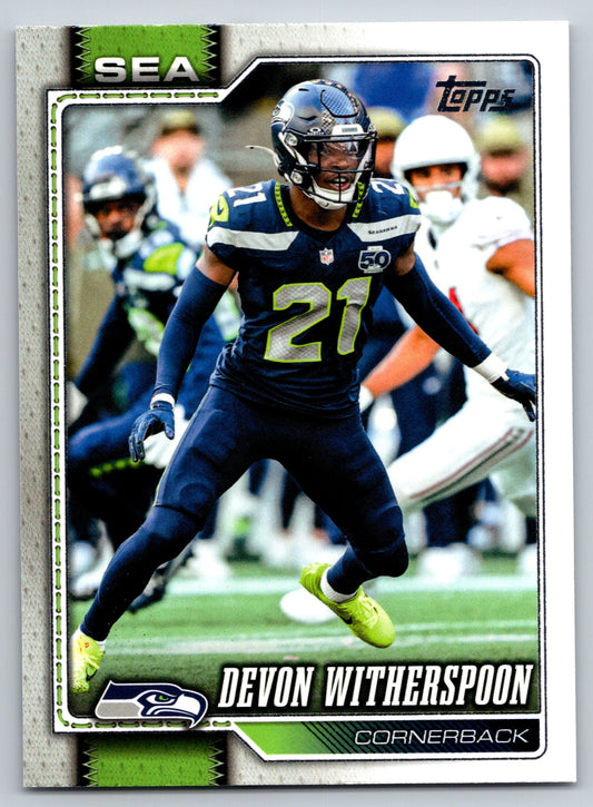 2026 Topps Flagship #179 Devon Witherspoon