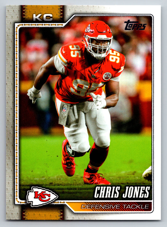 2026 Topps Flagship #102 Chris Jones