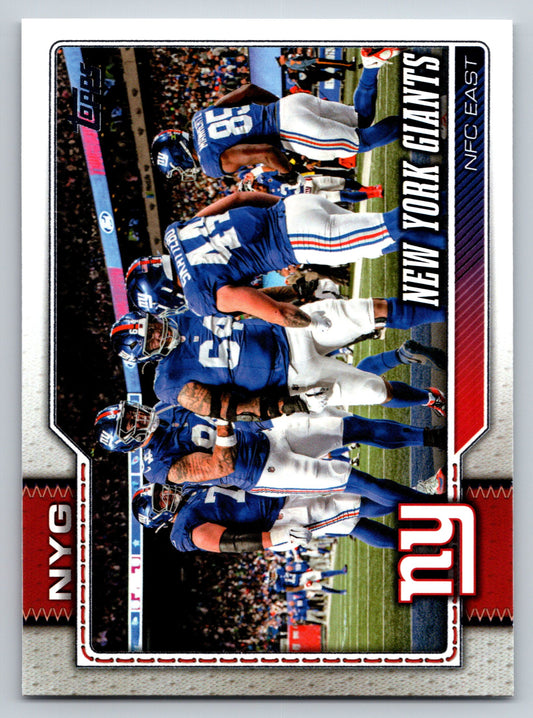 2026 Topps Flagship #275 New York Giants