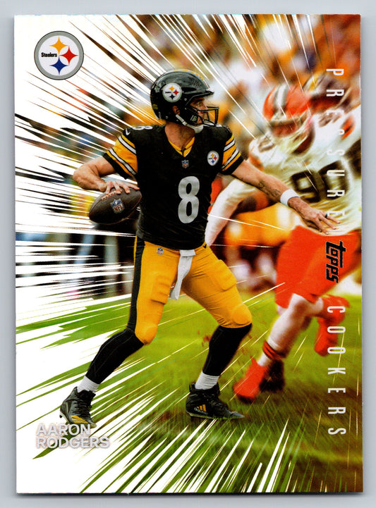 2026 Topps Flagship #PC-27 Aaron Rodgers Pressure Cookers