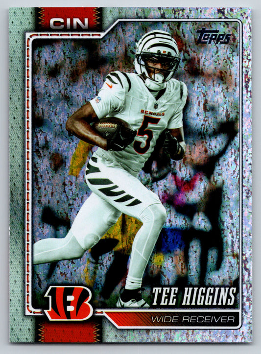 2026 Topps Flagship #41 Tee Higgins Sandglitter