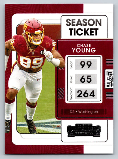 2021 Panini Contenders #100 Chase Young