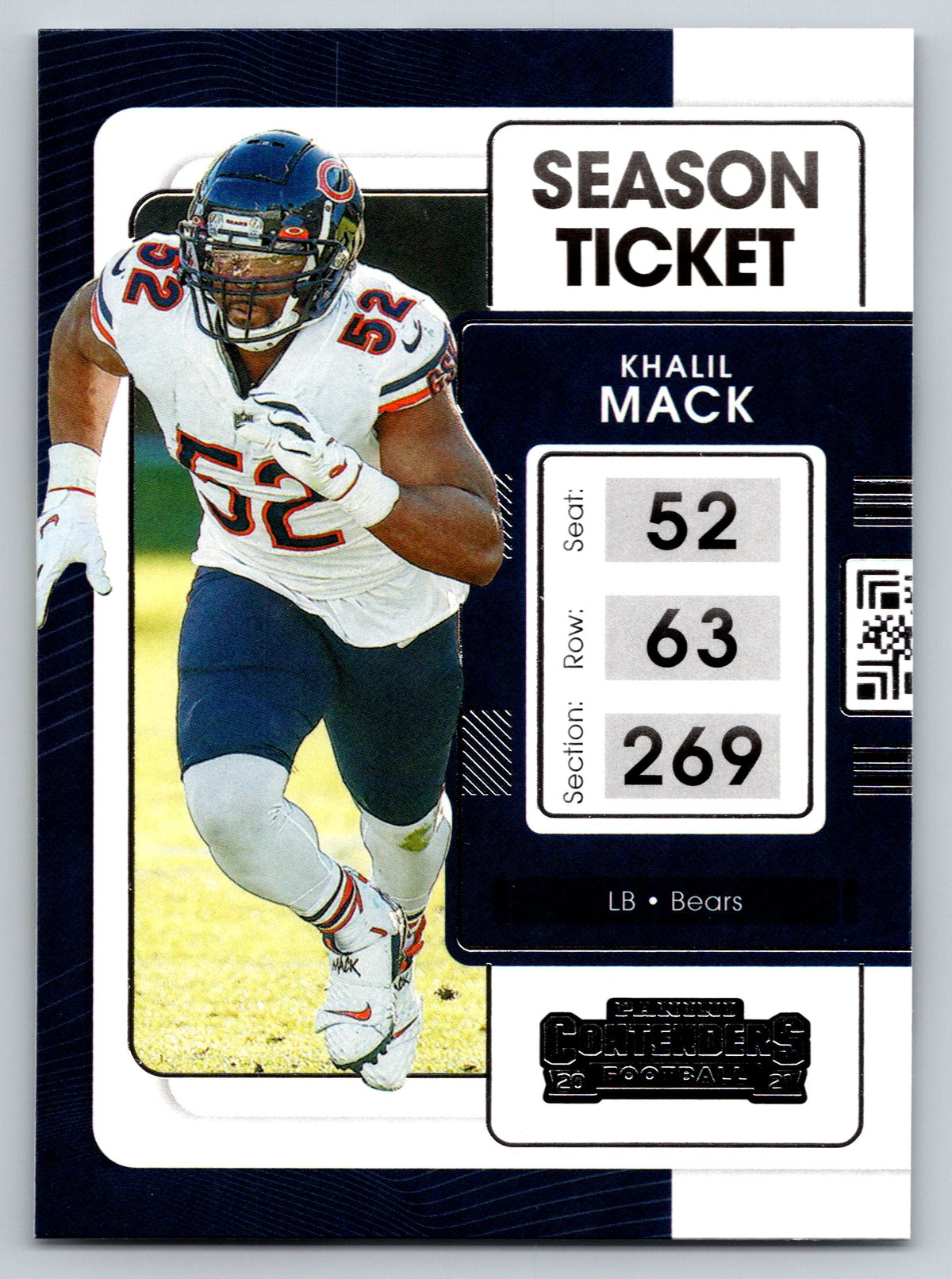 2021 Panini Contenders #16 Khalil Mack