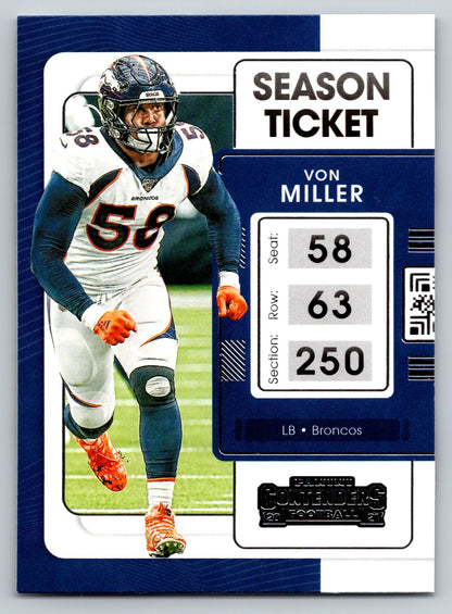 2021 Panini Contenders #30 Von Miller