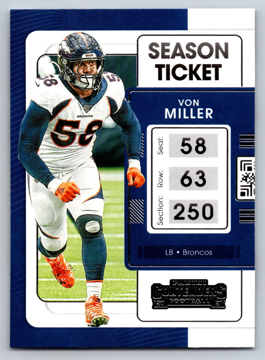 2021 Panini Contenders #30 Von Miller