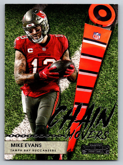 2021 Panini Contenders #CM-MEV Mike Evans Chain Movers