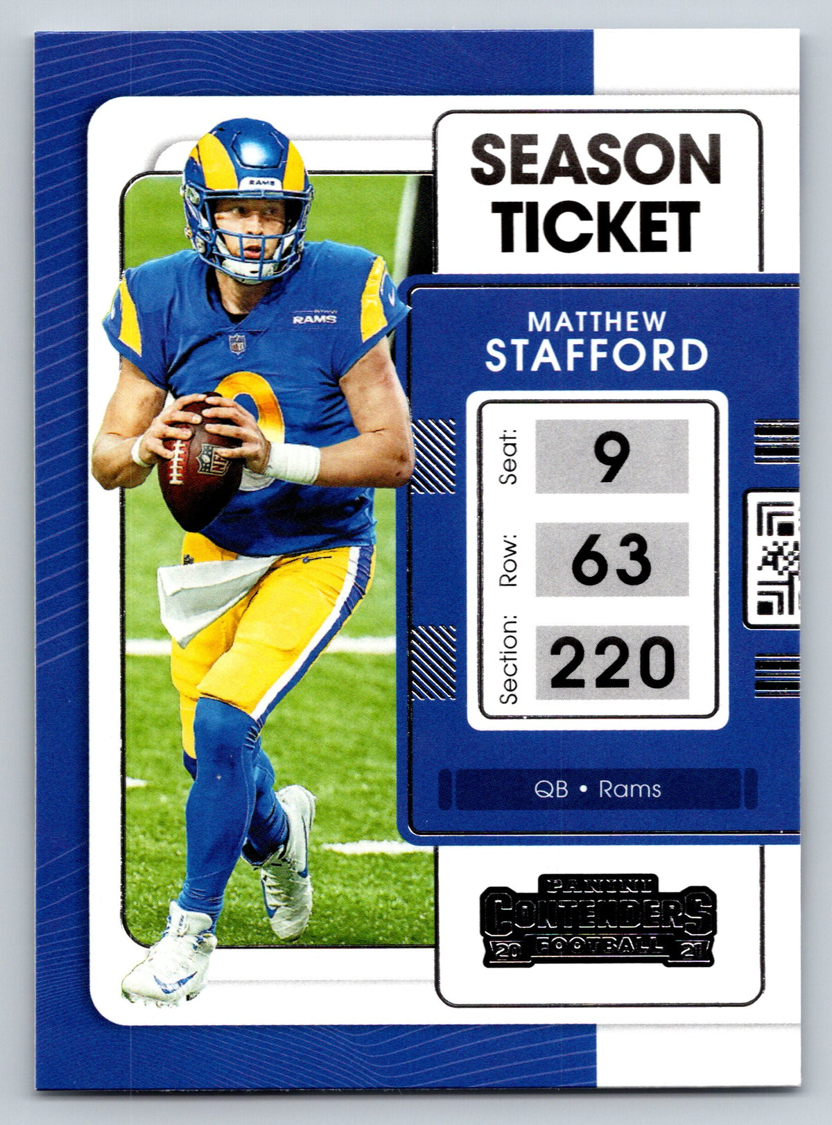 2021 Panini Contenders #54 Matthew Stafford