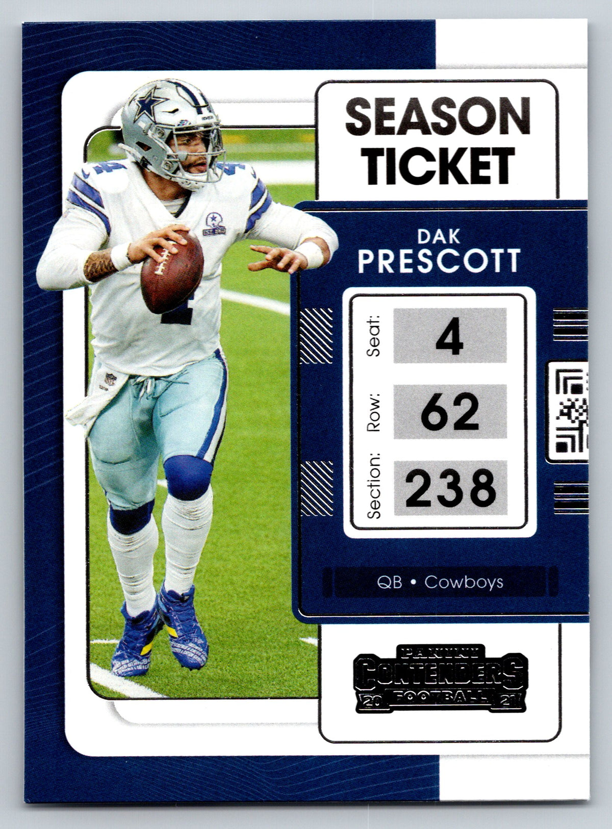 2021 Panini Contenders #25 Dak Prescott