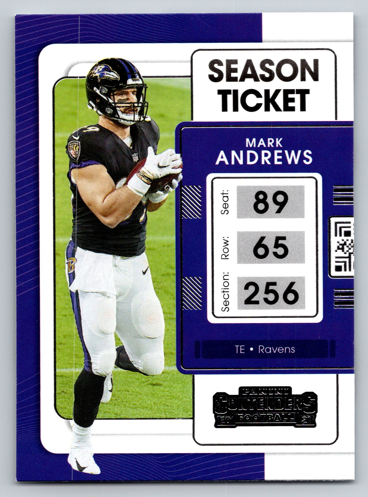 2021 Panini Contenders #9 Mark Andrews