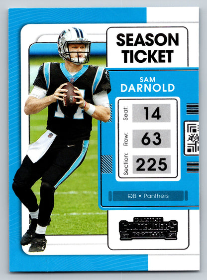 2021 Panini Contenders #13 Sam Darnold