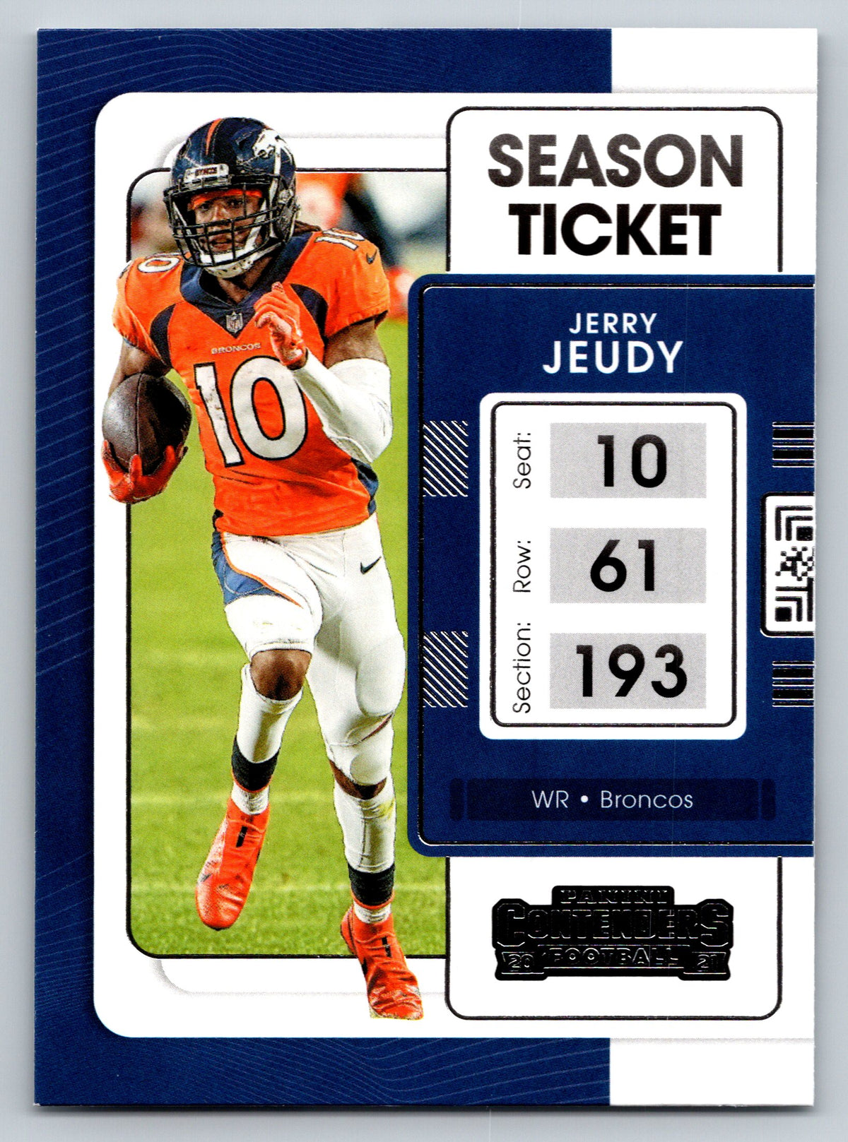 2021 Panini Contenders #29 Jerry Jeudy