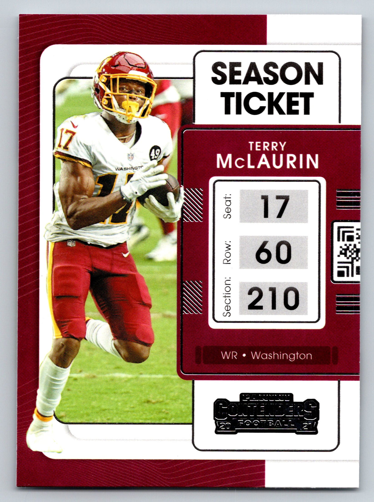 2021 Panini Contenders #98 Terry McLaurin