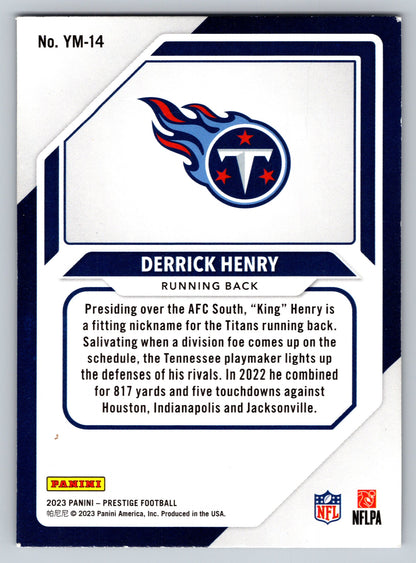 2023 Panini Prestige #YM-14 Derrick Henry Youth Movement