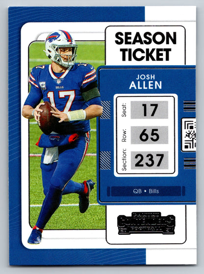 2021 Panini Contenders #10 Josh Allen